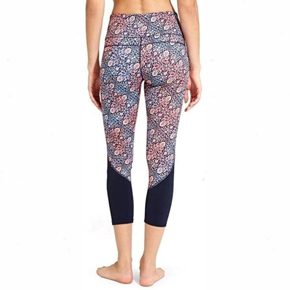 Athleta High Rise Tapestry Chaturanga Crop Legging - Picture 2 of 9